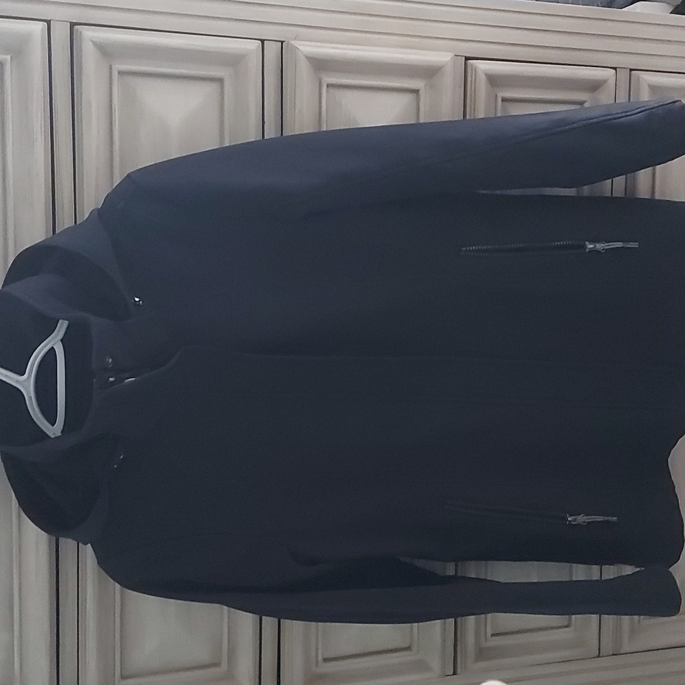 Black Lolë Hooded Jacket